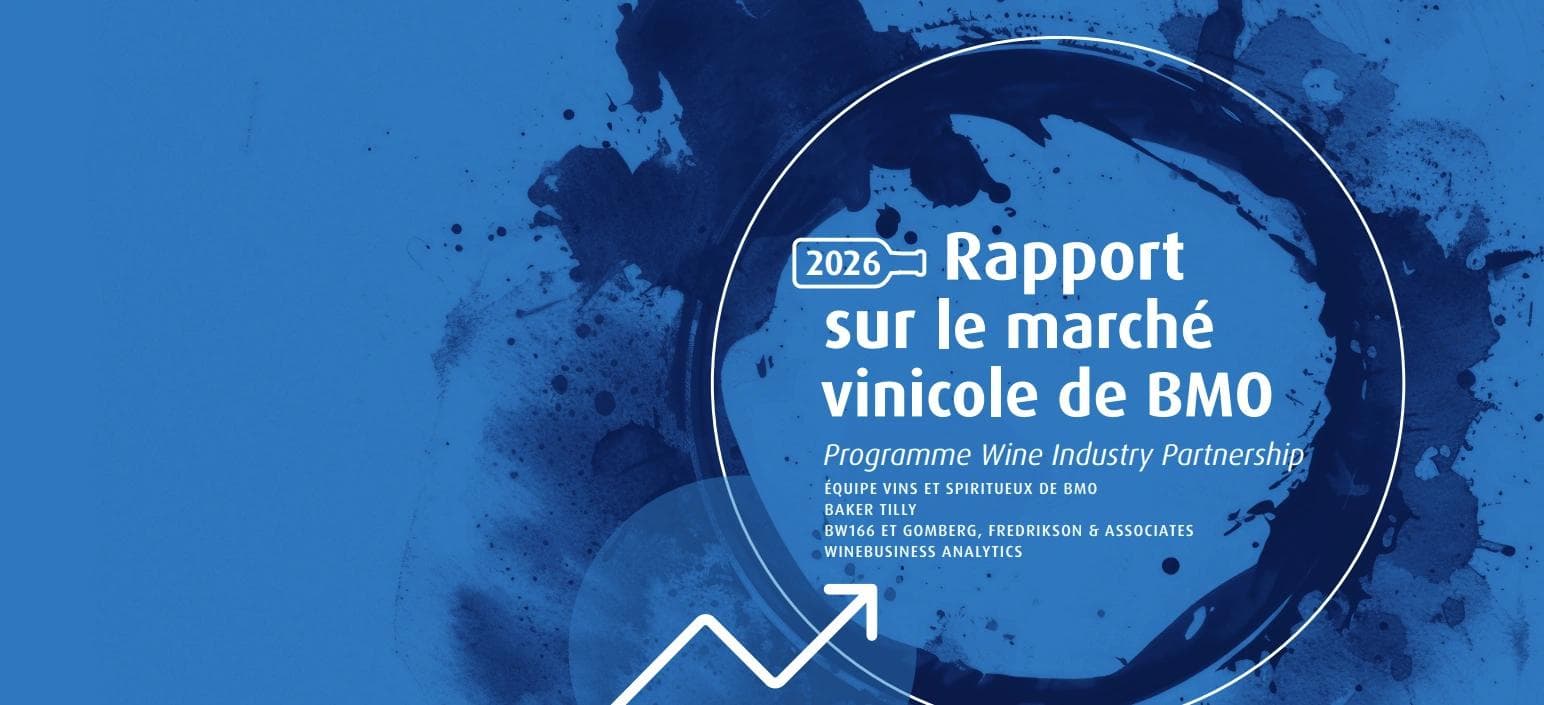 Rapport sur le marché vinicole 2026 de BMO