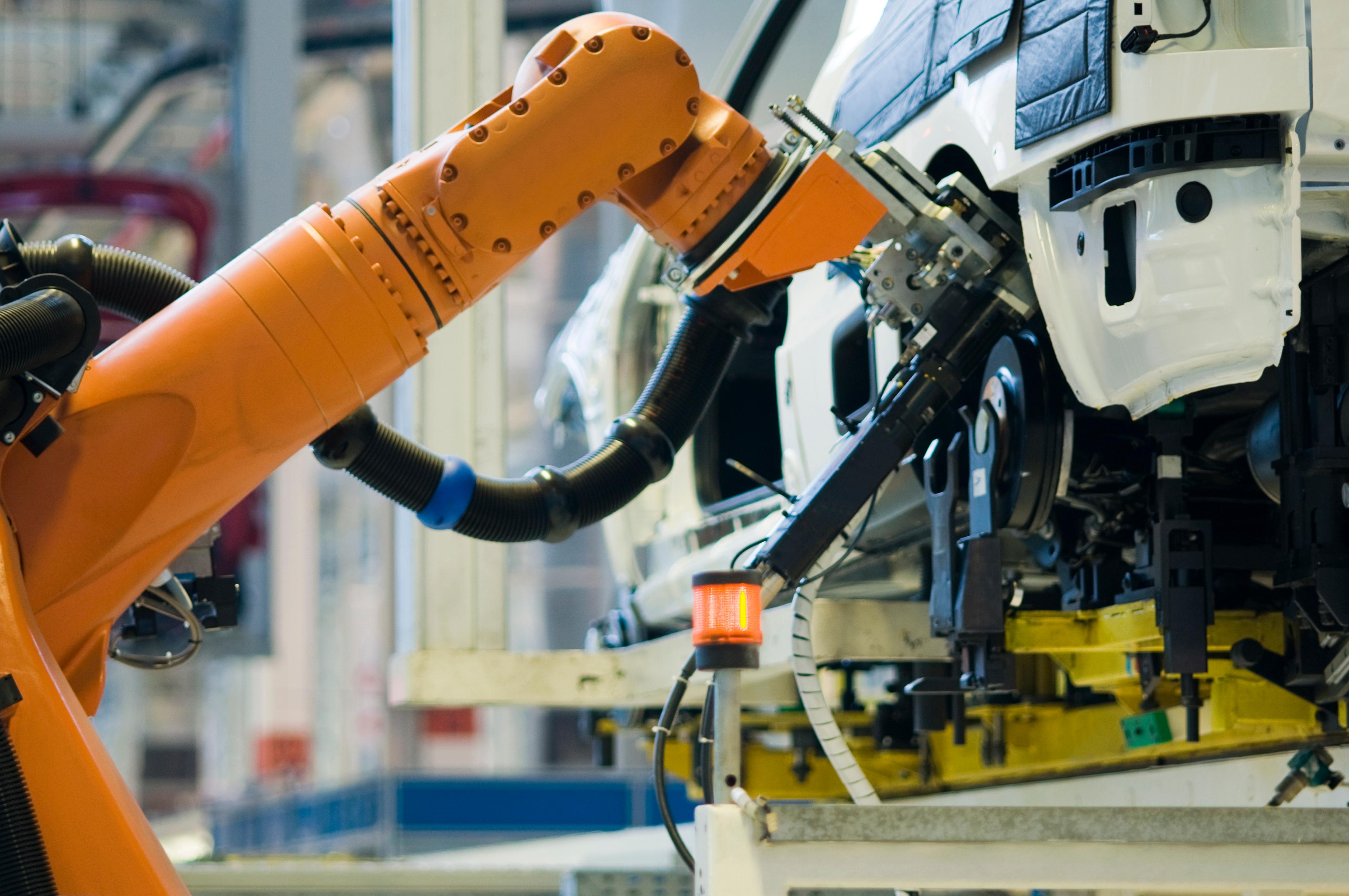 Robot in automotive industry