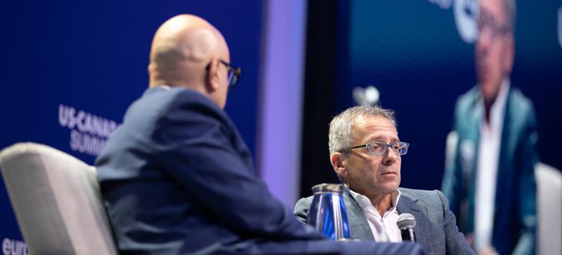 Ian Bremmer et Ali Velshi au Sommet Canada-États-Unis à Toronto