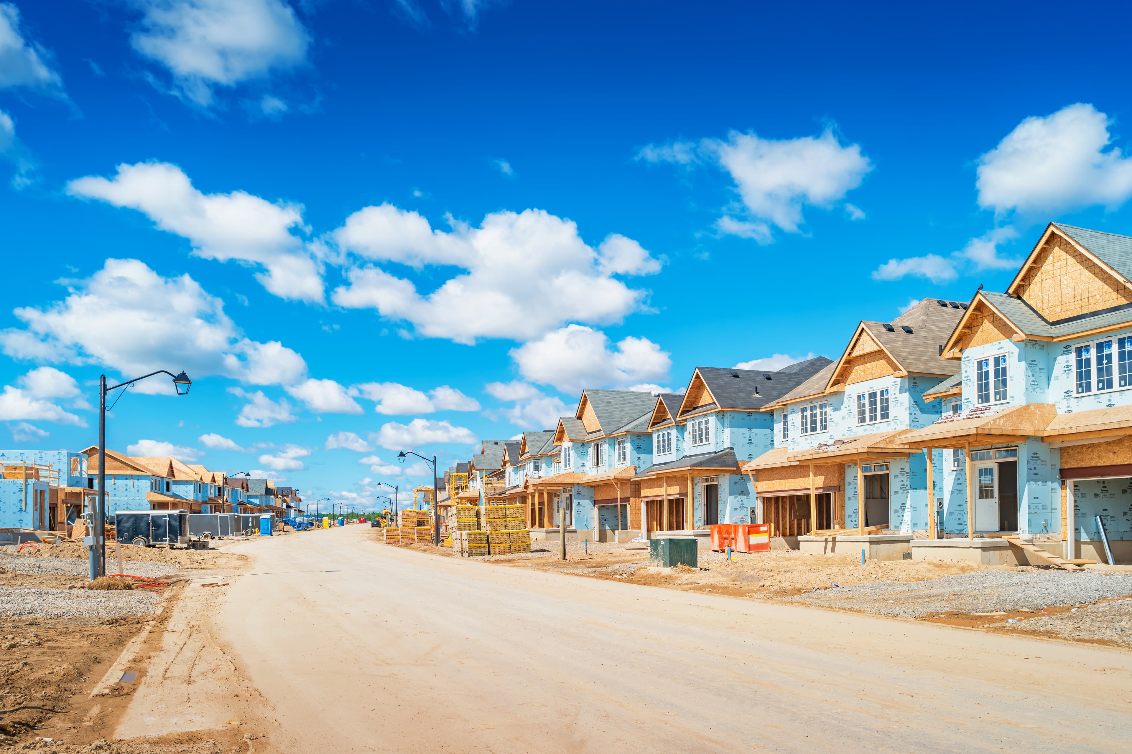 Construction des maisons